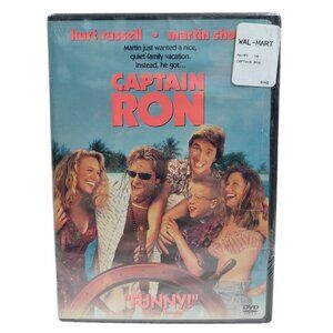 Captain Ron DVD Kurt Russell & Martin Short Comedy Adventure New Sealed